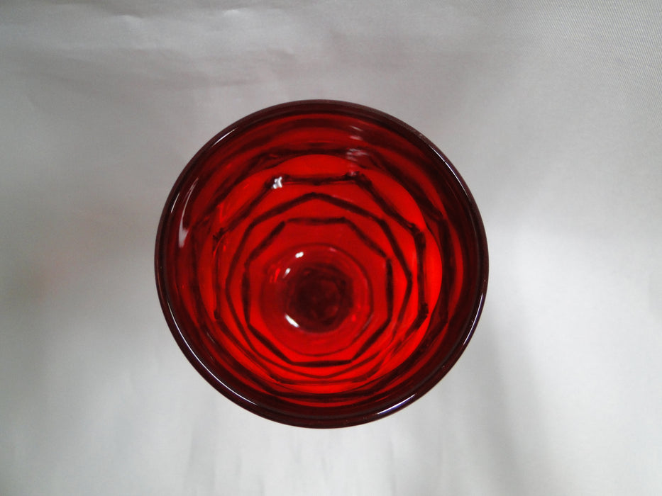 Viking Georgian Ruby Red, 6900: Wine Glass, 5 1/8" Tall
