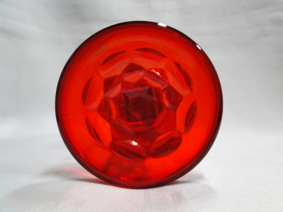 Viking Georgian Ruby Red, 6900: Wine Glass, 5 1/8" Tall