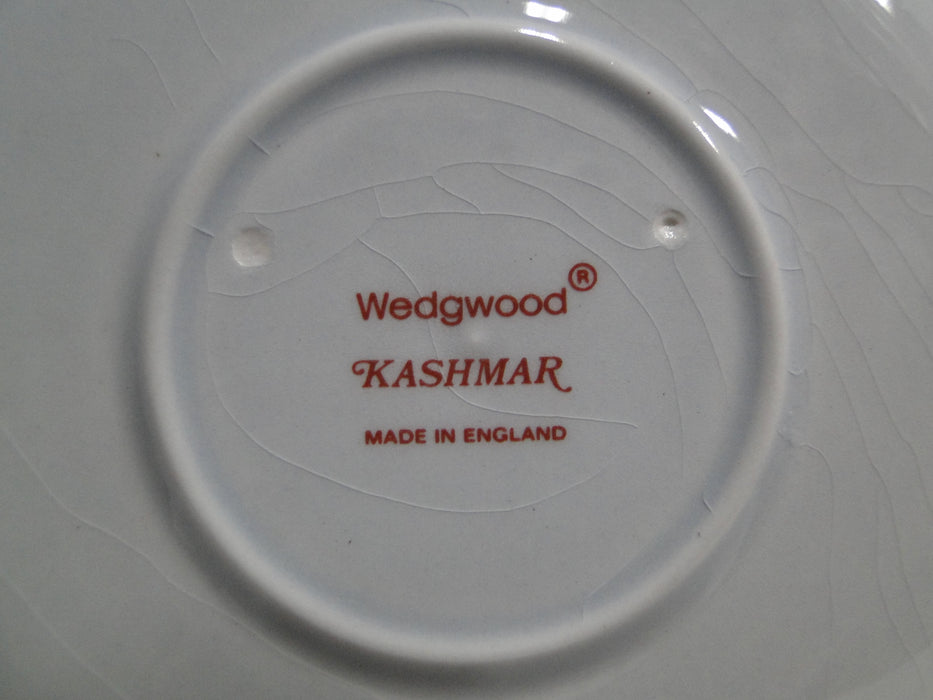 Wedgwood Kashmar, Red, Brown, & Yellow Flowers: Cup & Saucer Set 2 1/2", Crazing