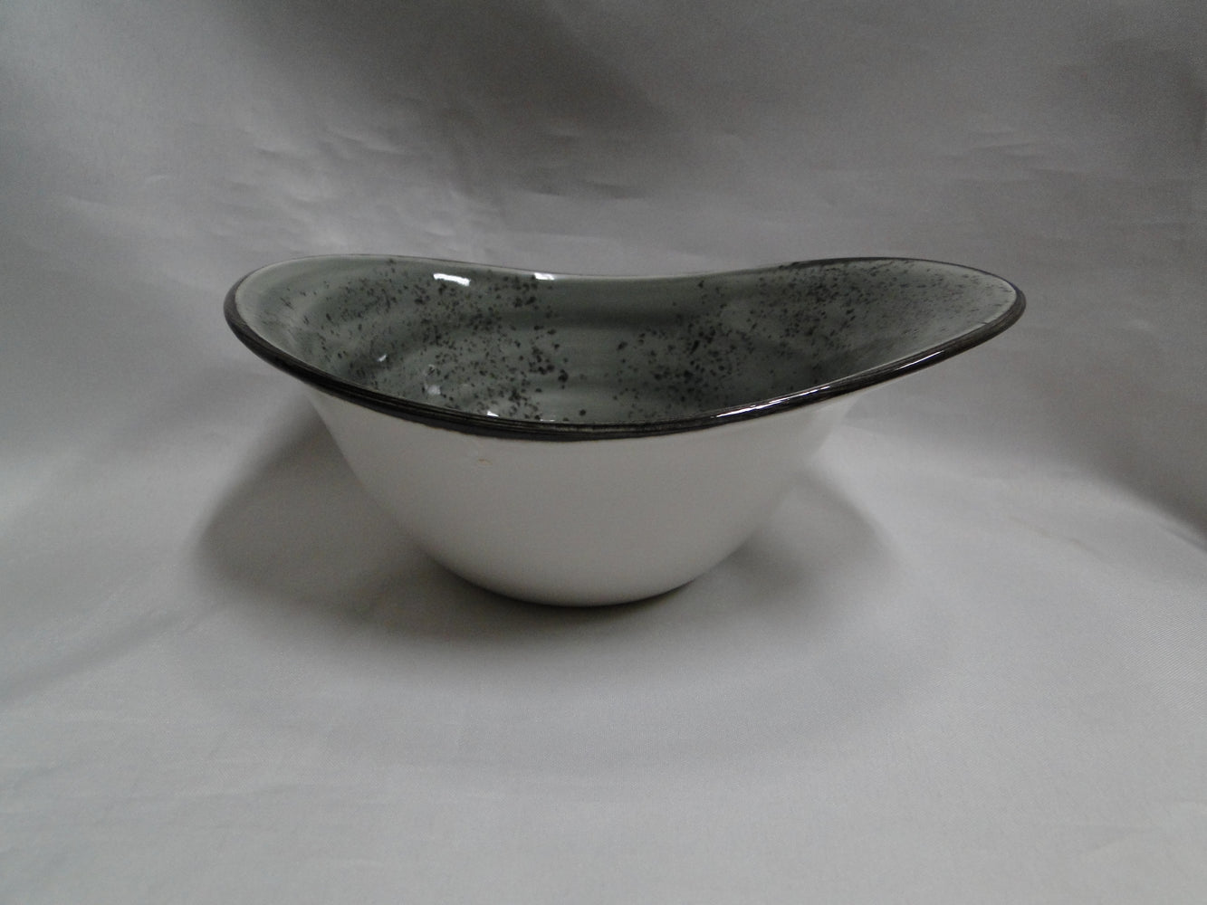 Steelite Urban Smoke, Craft, England: NEW Lt Grey Freestyle Bowl (s), 7"