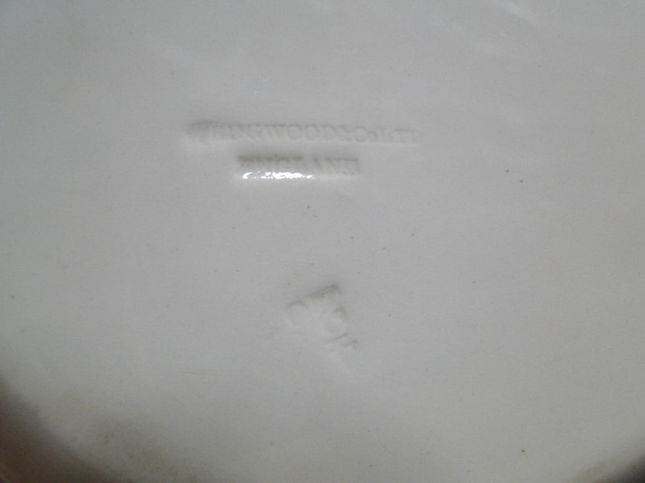 Wedgwood Pembroke, Blue Band, Ivory: Oval Serving Bowl, 10 1/2" x 8 5/8"
