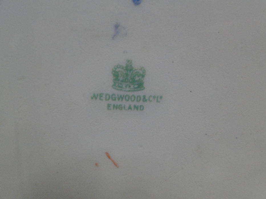 Wedgwood Pembroke, Blue Band, Ivory: Oval Serving Bowl, 10 1/2" x 8 5/8"