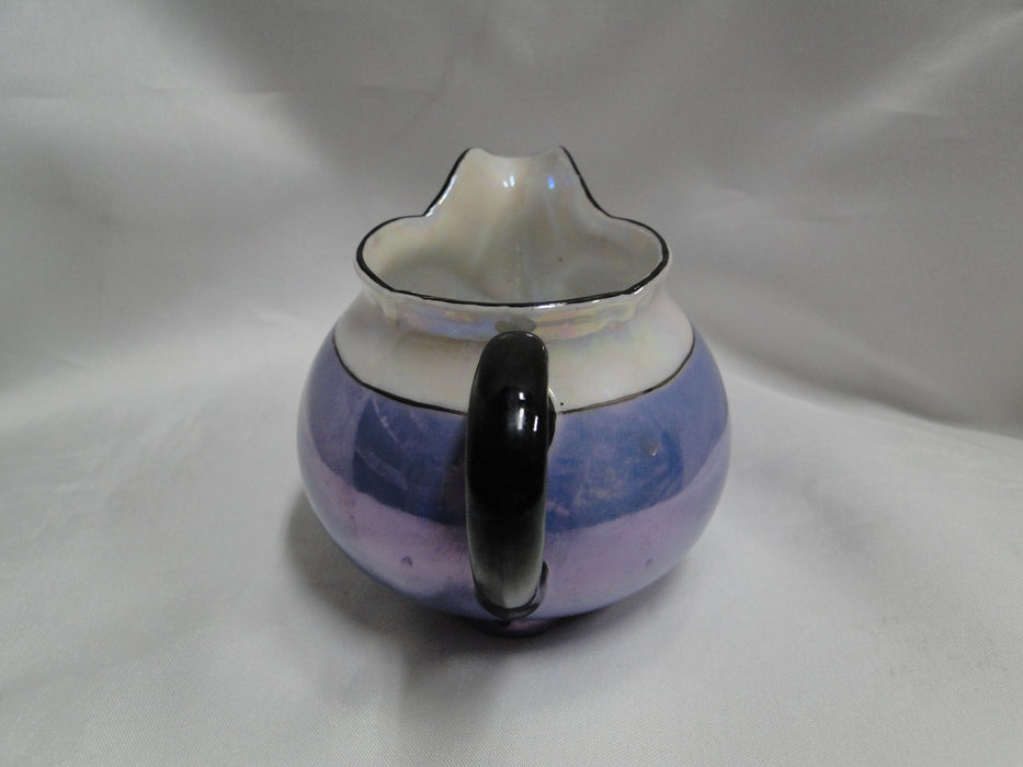 Hutschenreuther Blue & White Luster: Creamer / Cream Pitcher, 2 3/4" Tall
