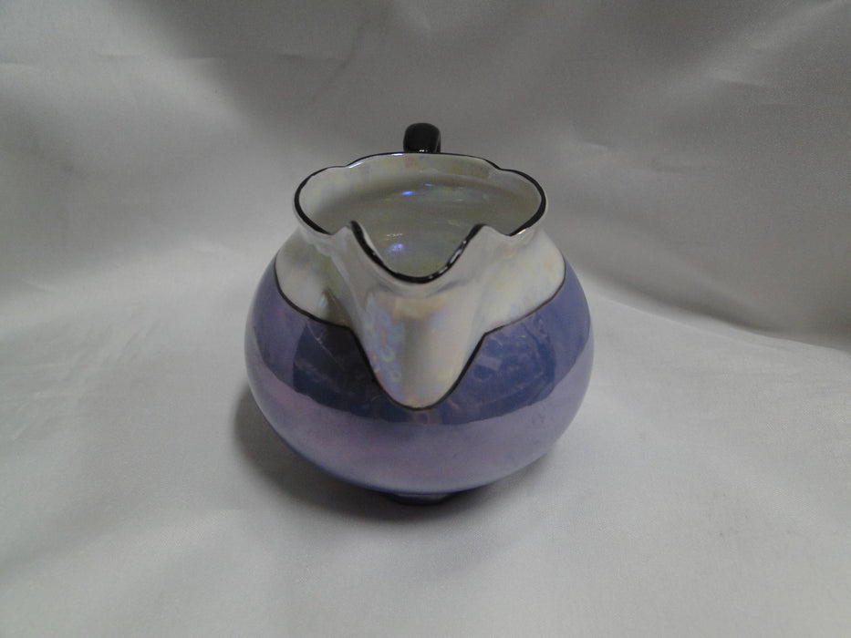 Hutschenreuther Blue & White Luster: Creamer / Cream Pitcher, 2 3/4" Tall