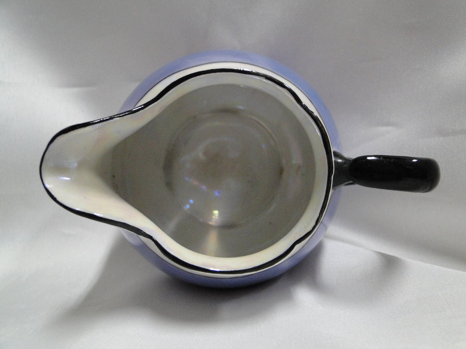 Hutschenreuther Blue & White Luster: Creamer / Cream Pitcher, 2 3/4" Tall