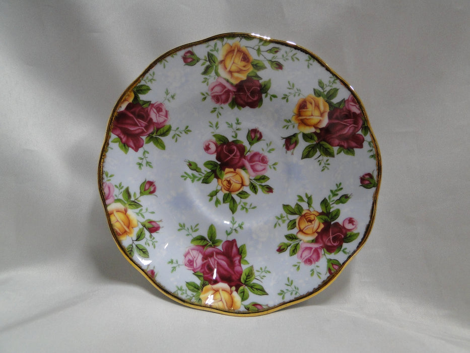 Royal Albert Old Country Roses Blue Damask: Cup & Saucer Set, 2 3/4"