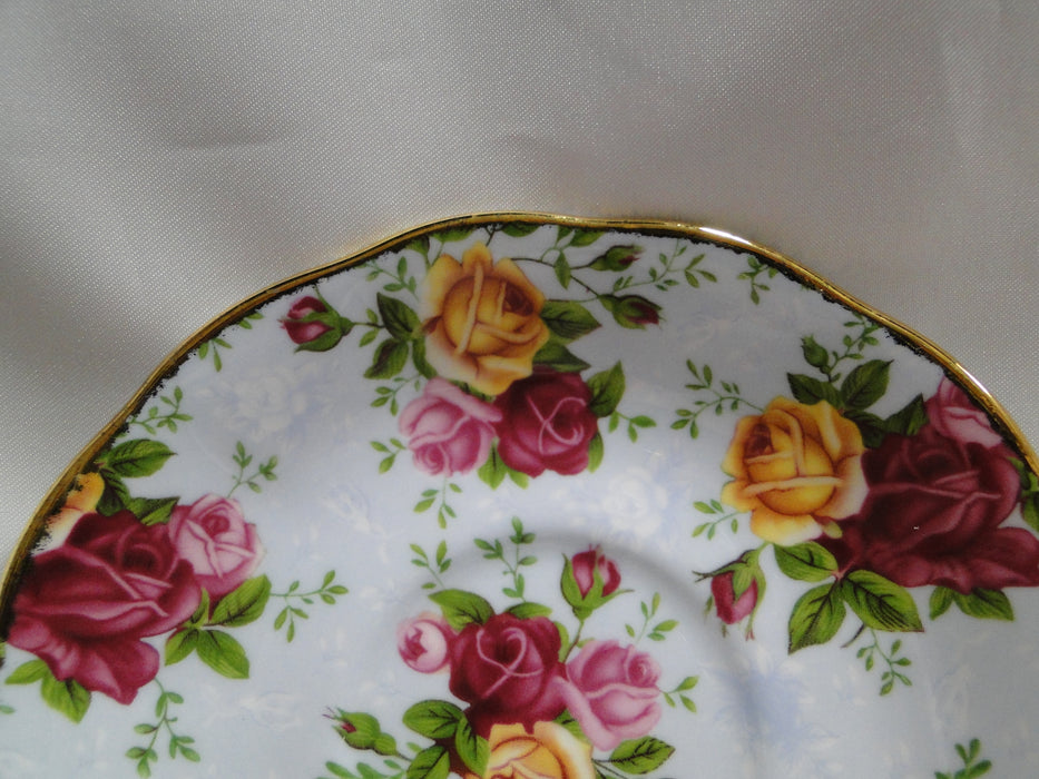 Royal Albert Old Country Roses Blue Damask: Cup & Saucer Set, 2 3/4"