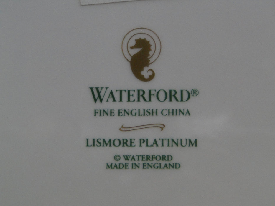 Waterford Lismore Platinum, White, Embossed Rim: Cup & Saucer Set (s), 3 1/8"
