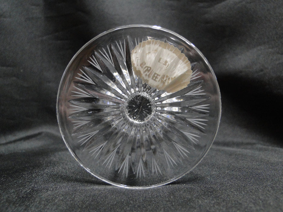 Bohemian Czech Queen Lace, Cut Stars: Flared Liquor Cocktail (s), 4 3/4" Tall