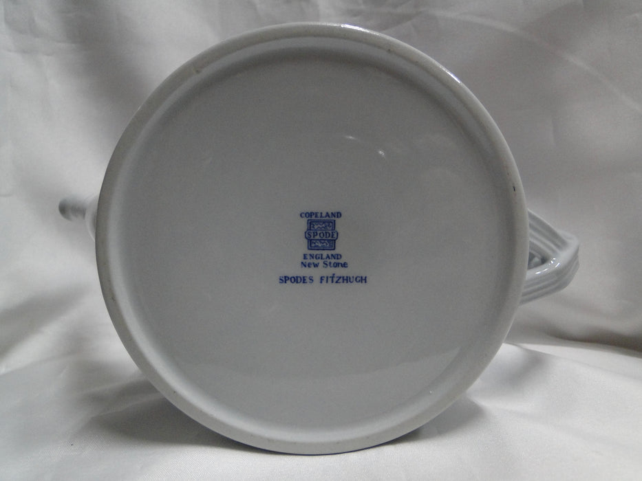 Copeland Spode's Fitzhugh Blue: Teapot & Lid, 5 3/4" Tall, As Is