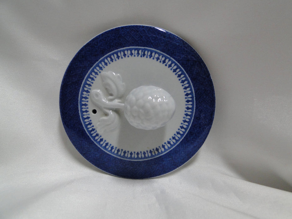 Copeland Spode's Fitzhugh Blue: Teapot & Lid, 5 3/4" Tall, As Is