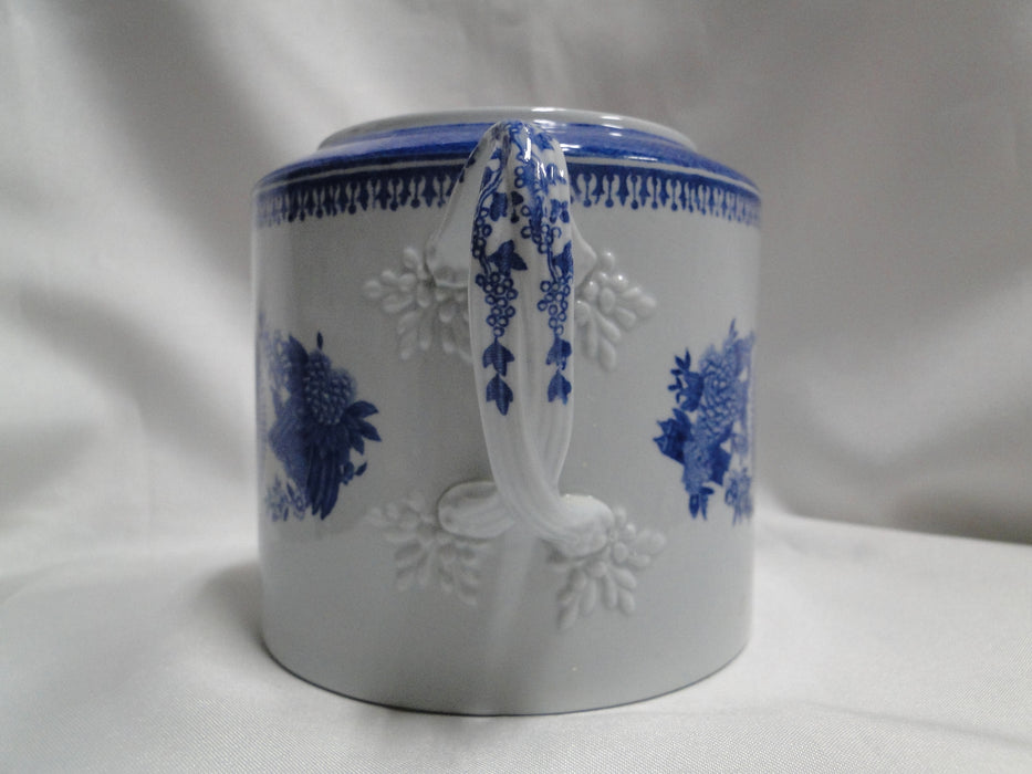 Copeland Spode's Fitzhugh Blue: Lowestoft Sugar Bowl Only, 4" Tall