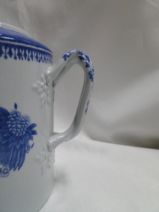 Copeland Spode's Fitzhugh Blue: Lowestoft Sugar Bowl Only, 4" Tall