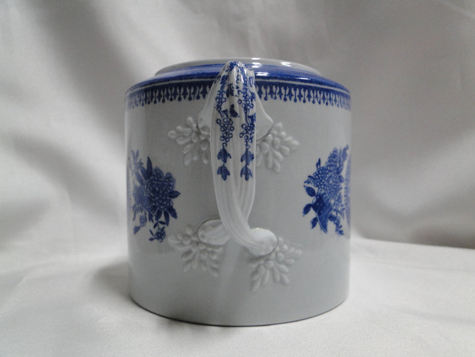 Copeland Spode's Fitzhugh Blue: Lowestoft Sugar Bowl Only, 4" Tall