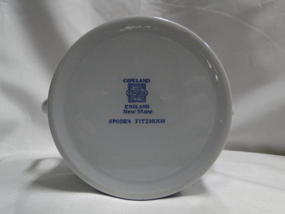 Copeland Spode's Fitzhugh Blue: Lowestoft Sugar Bowl Only, 4" Tall