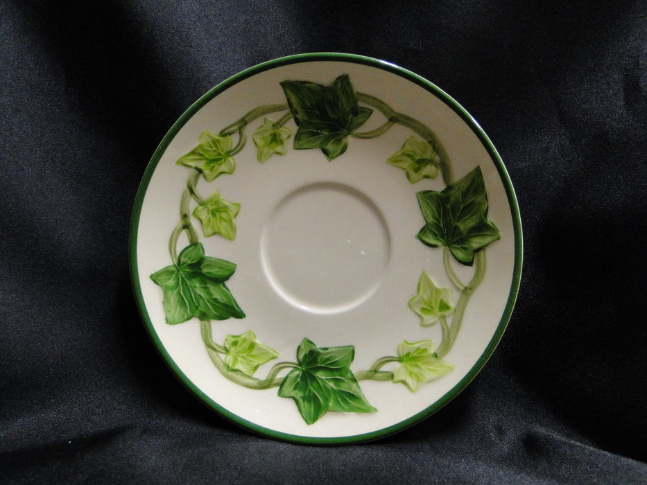 Franciscan Ivy (USA), Green: Cup & Saucer Set, 2 5/8", Nick