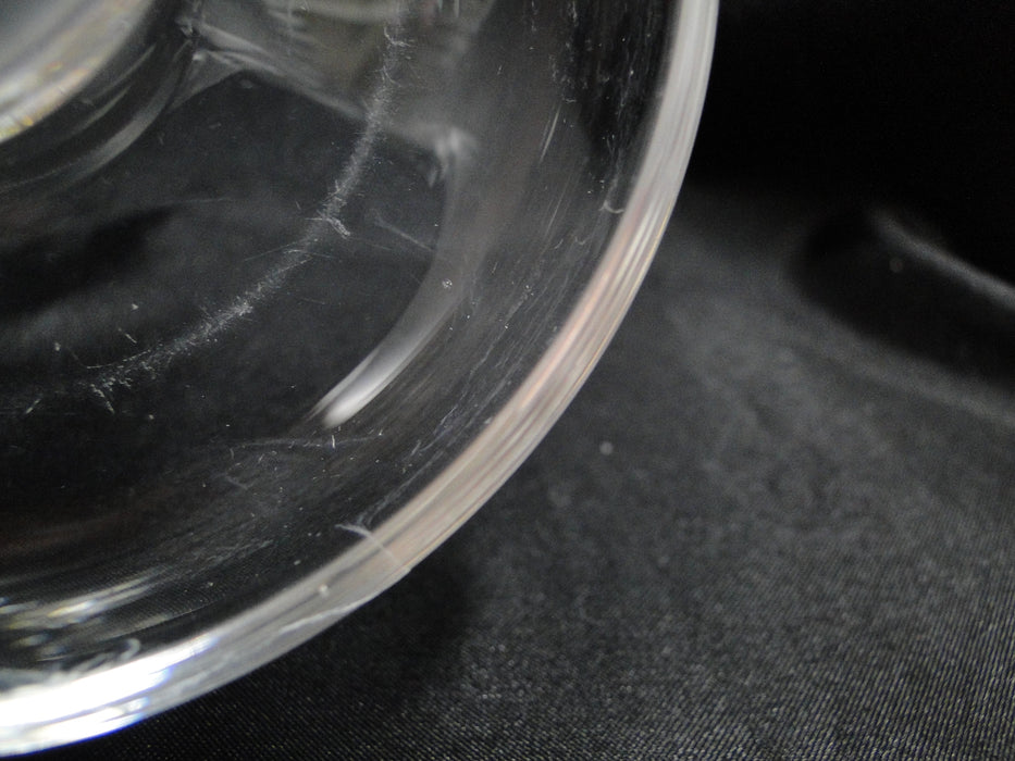Lalique Pinson, Two Frosted Bird Figures: Round Pin / Ring Tray, 3 3/4"