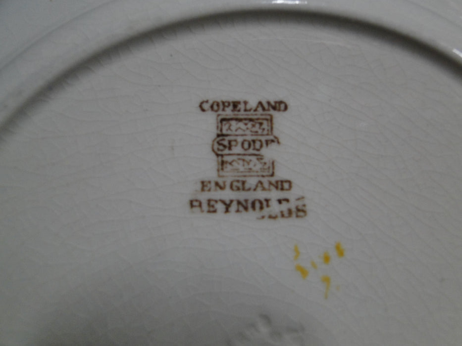 Copeland Spode Reynolds, Fruits & Flowers: Salad Plate (s), 7 7/8", Crazing