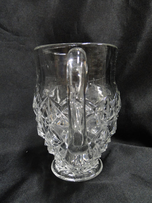 Tiffin Williamsburg Pressed, Raised Points: Pitcher, 5 3/4" Tall, As Is