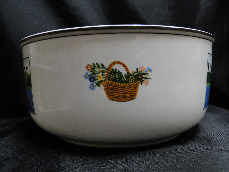 Villeroy & Boch Design Naif, Boats: Round Serving Bowl, 7 3/4"