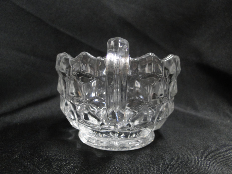 Fostoria American Clear: Open Sugar Bowl (s), 3 1/2" D, 2 3/8" Tall