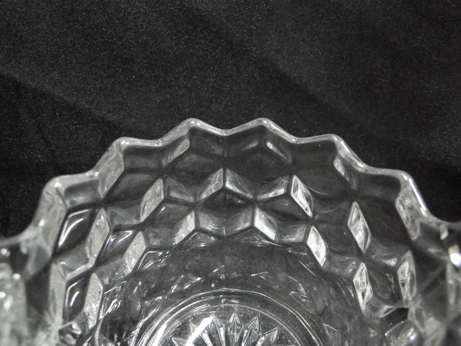 Fostoria American Clear: Open Sugar Bowl (s), 3 1/2" D, 2 3/8" Tall