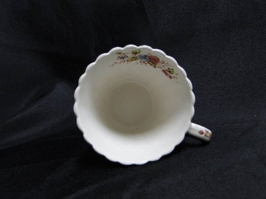 Spode Rosalie, Floral Chelsea Wicker: Demitasse Cup & Saucer Set (s), 2 1/4"