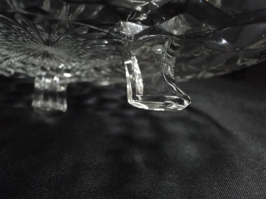 Fostoria American Clear: 3-Toed Small Round Tidbit Tray, 7 1/4" x 1 5/8"