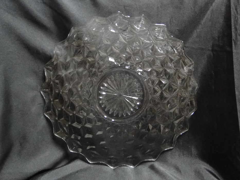 Fostoria American Clear: Round Sandwich Plate / Serving Platter, 12"