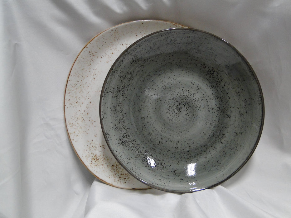 Steelite Urban Smoke, Craft, England: NEW Lt Grey Coupe Dinner Plate (s), 10"