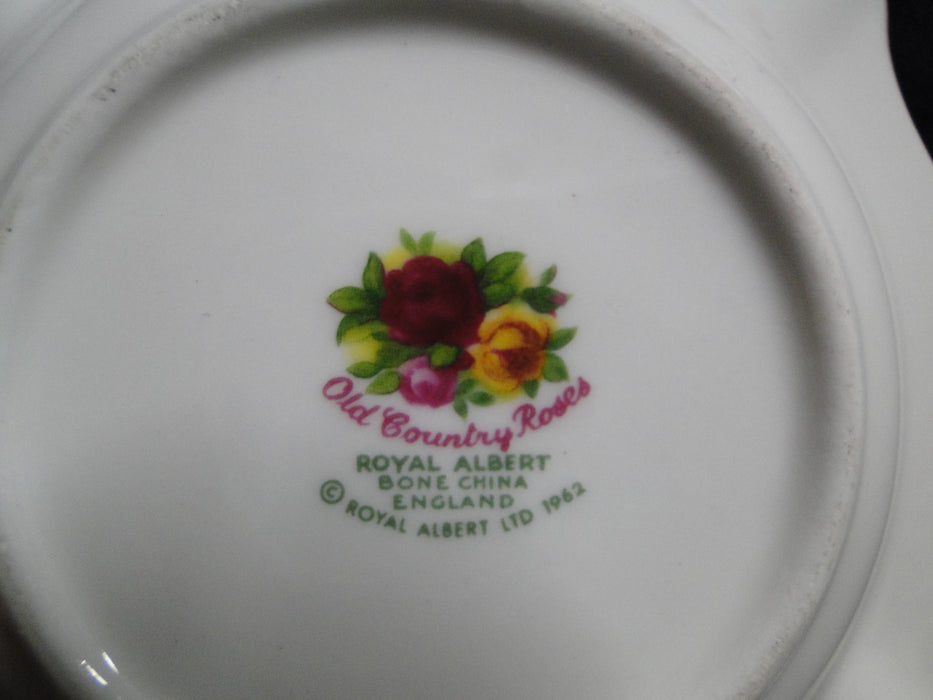 Royal Albert Old Country Roses, England: Ashtray, Square, 4-Slots, 4 3/4"