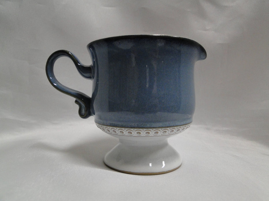 Denby Castile, Blue Band: Creamer / Cream Pitcher, 3 1/2" Tall