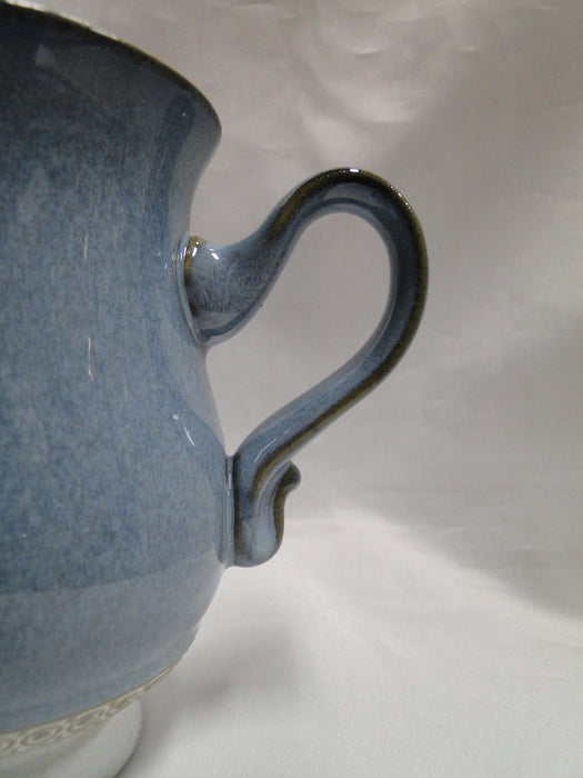 Denby Castile, Blue Band: Creamer / Cream Pitcher, 3 1/2" Tall