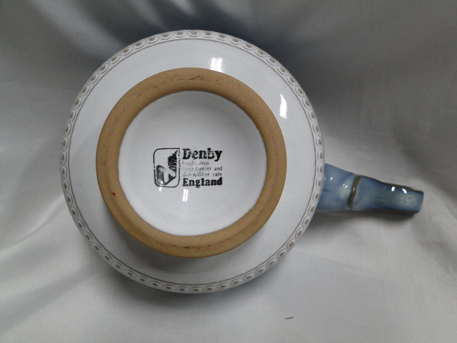 Denby Castile, Blue Band: Gravy Boat & Separate Underplate, As Is