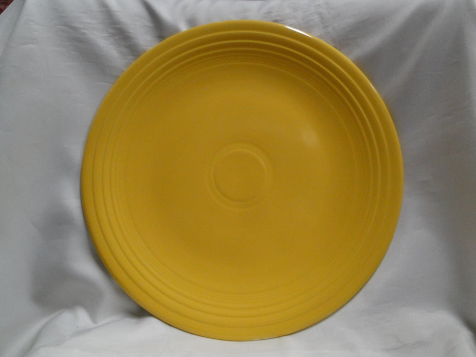 Fiesta: Yellow Round Serving Platter, 14 1/4"