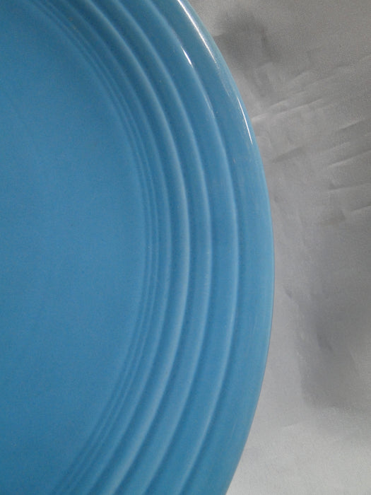 Homer Laughlin Fiesta (Old): Turquoise Round Serving Platter, 12 1/4"