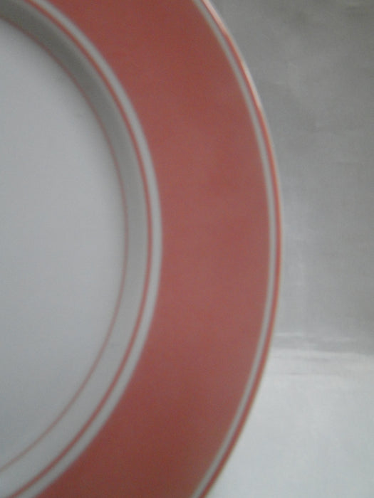 Fitz & Floyd Rondelet Peach, Peach Rim: Dinner Plate (s), 10 1/4"