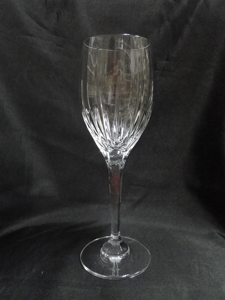 Mikasa Arctic Lights, Vertical Cuts: Water or Wine Goblet, 9", 10 1/4 oz, As Is