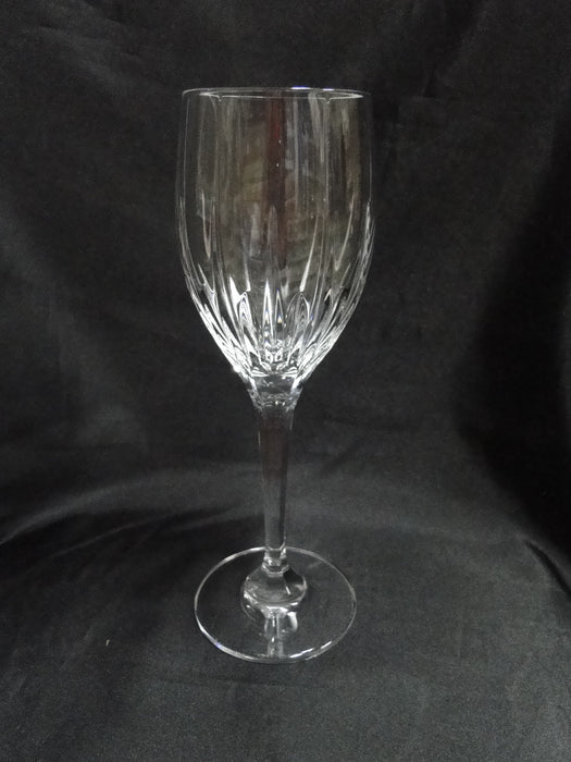 Mikasa Arctic Lights, Vertical Cuts: Water or Wine Goblet, 9", 10 1/4 oz, As Is