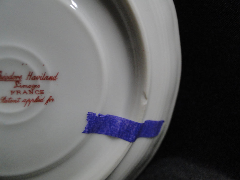 Haviland (Limoges) Pink, Double Gold Edge: 4 3/4" Saucer (s) Only, As Is
