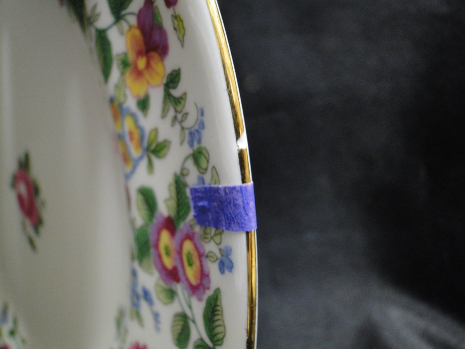 Crown Staffordshire Thousand Flowers: Salad Plate, 8 3/8", As Is