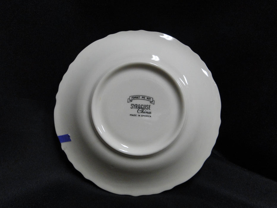 Syracuse Forget Me Not, Pink & Blue Floral, Gold: 5 3/4" Saucer Only, As Is