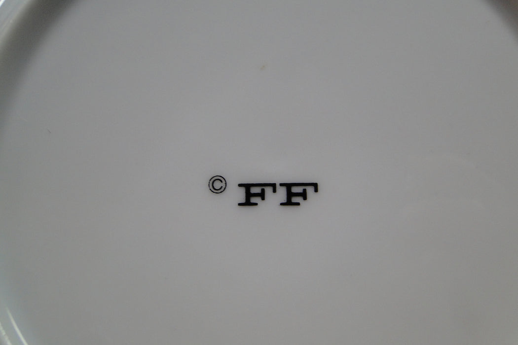 Fitz & Floyd Silhouette Bouquet: Salad Plate (s), 7 1/2"