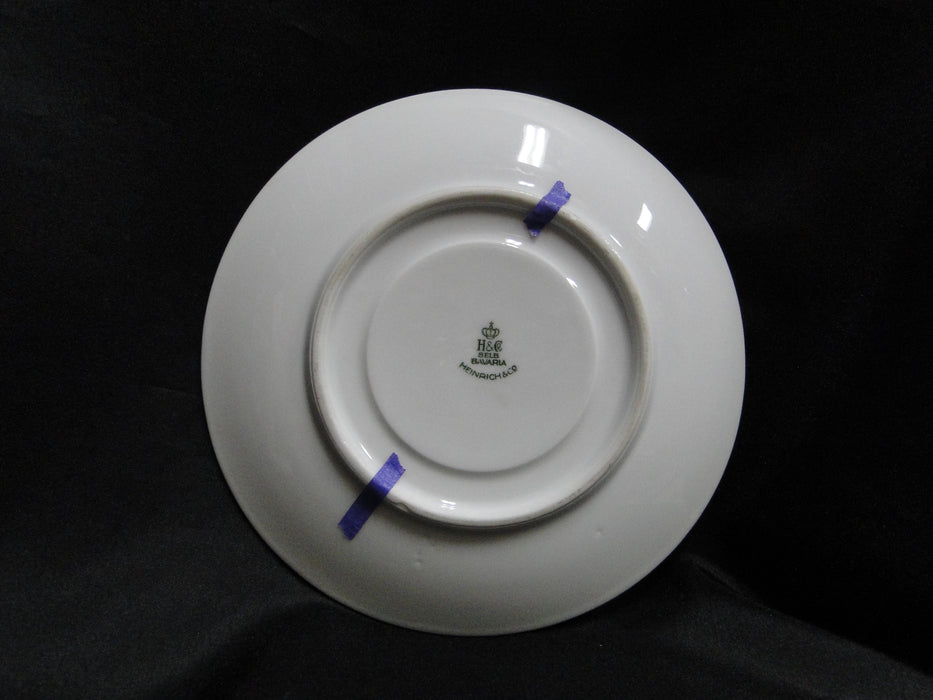 Heinrich Gold Encrusted, Gold Florals on Cream: 6 3/4" Cream Soup Saucer