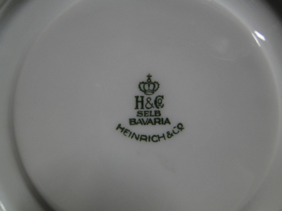 Heinrich Gold Encrusted, Gold Florals on Cream: 6 3/4" Cream Soup Saucer