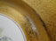 Antique, Gold Encrusted, Flower Basket, Czechoslovakia: Dinner Plate 10.5" As Is
