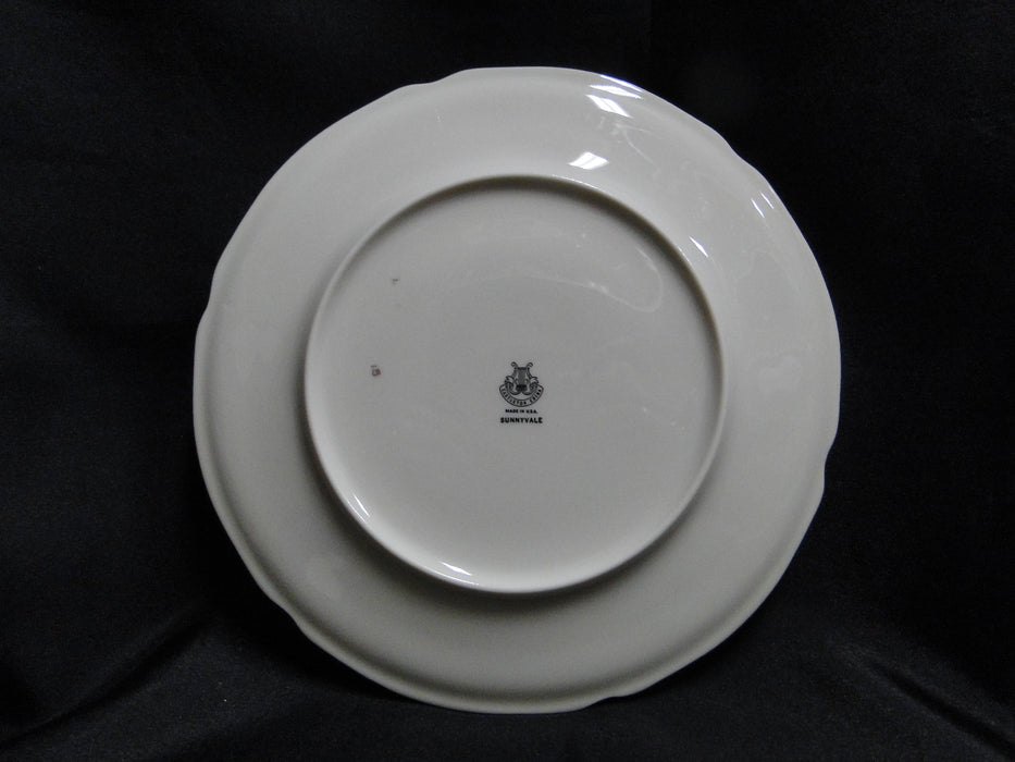 Castleton Sunnyvale, Multicolored Flowers: Salad Plate (s), 7 3/4"