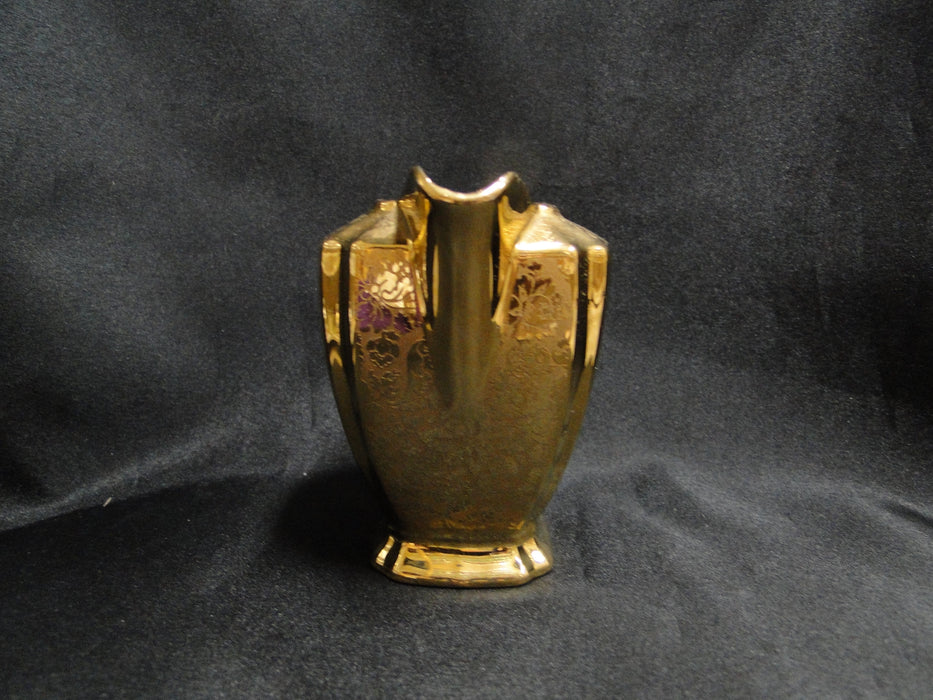 Arzberg ARZ250, Gold & Platinum, People & Flowers: Creamer, 3 7/8"