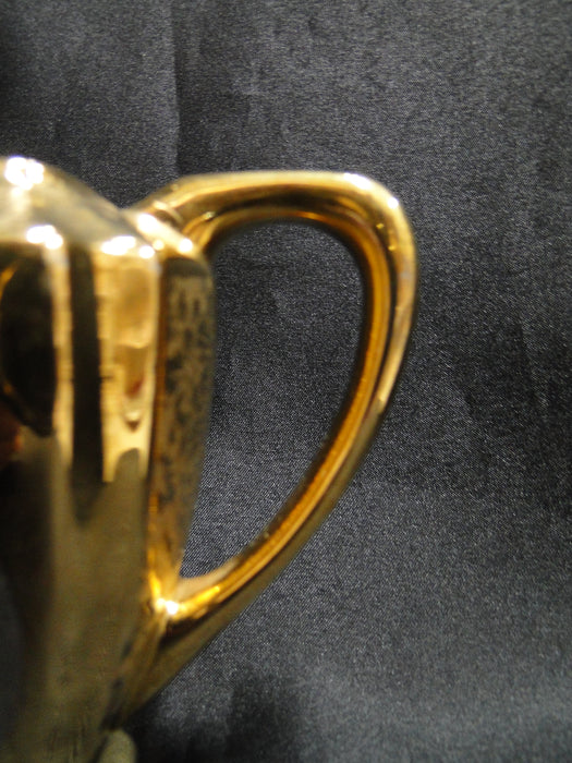 Arzberg ARZ250, Gold & Platinum, People & Flowers: Creamer, 3 7/8"