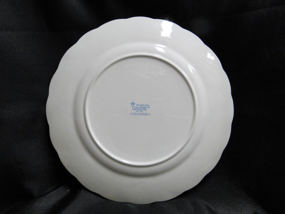 Coalport Oceanside, All White, Embossed Seashells: Dinner Plate (s), 10 7/8"